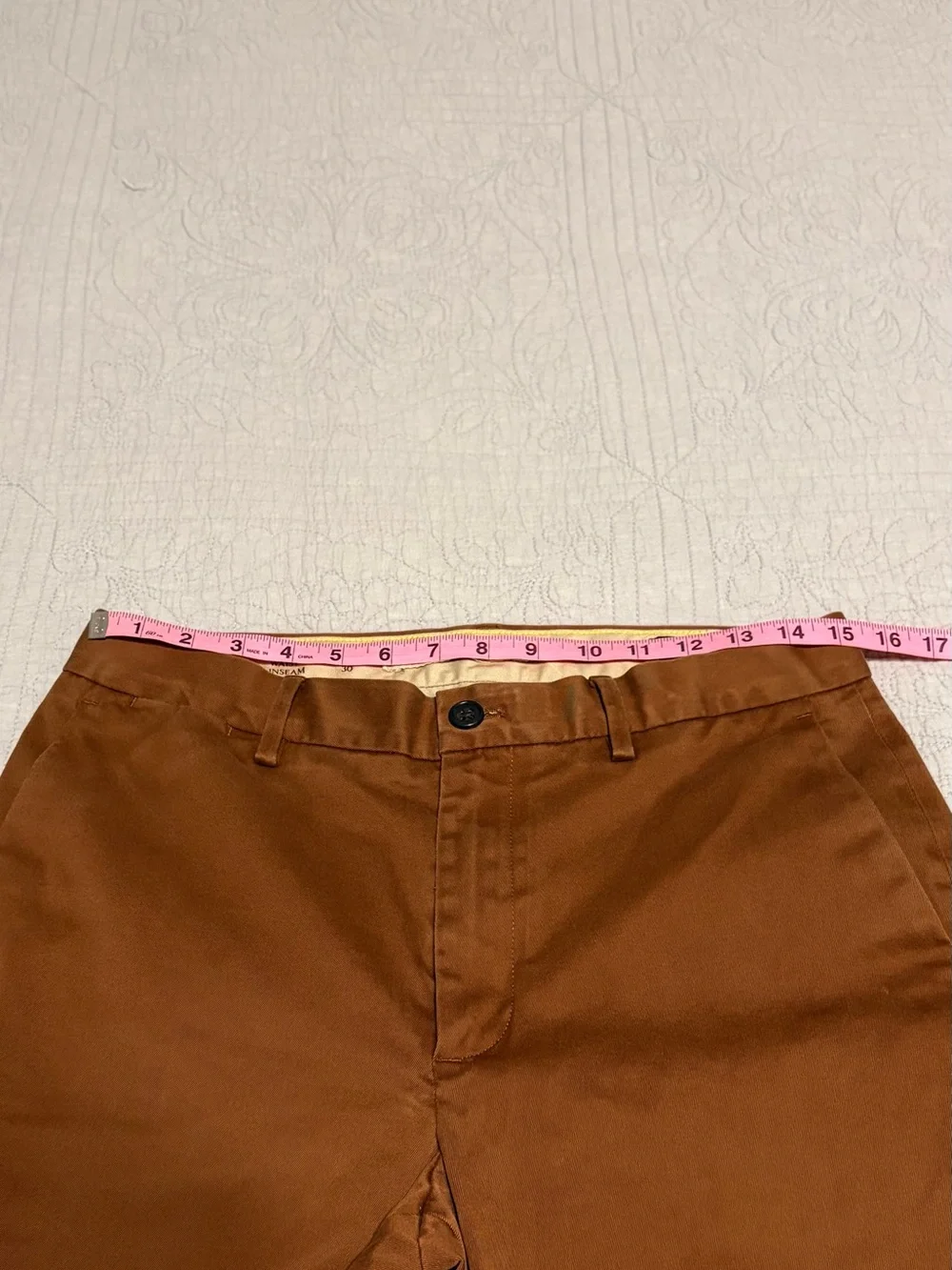 Banana Republic Straight Fit Chinos Brown 30x30